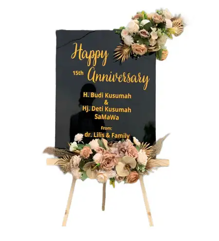 Papan Bunga Akrilik Cisaranten
